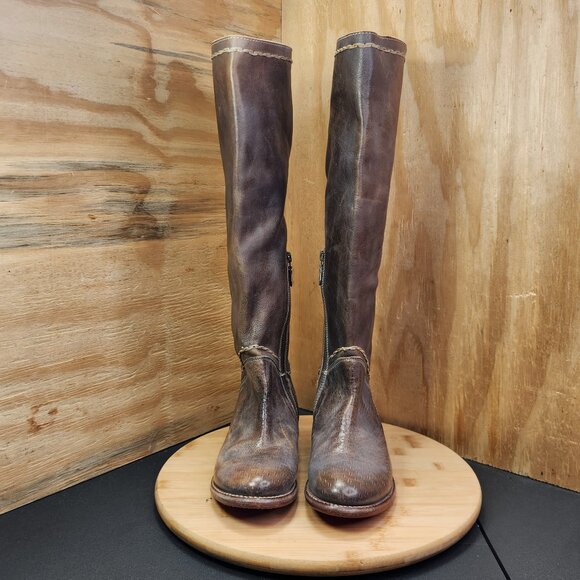 Bed Stu Manchester Tall Soft Leather Boots - Picture 2 of 13